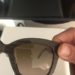 Stella McCartney sunglasses - wood look